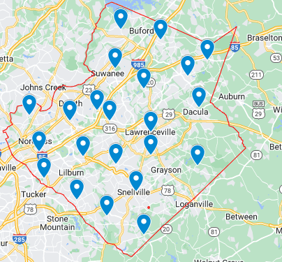 Addresses for configurations of polling sites