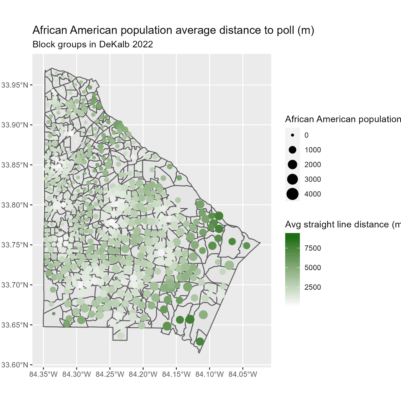 Identify underserved communities
